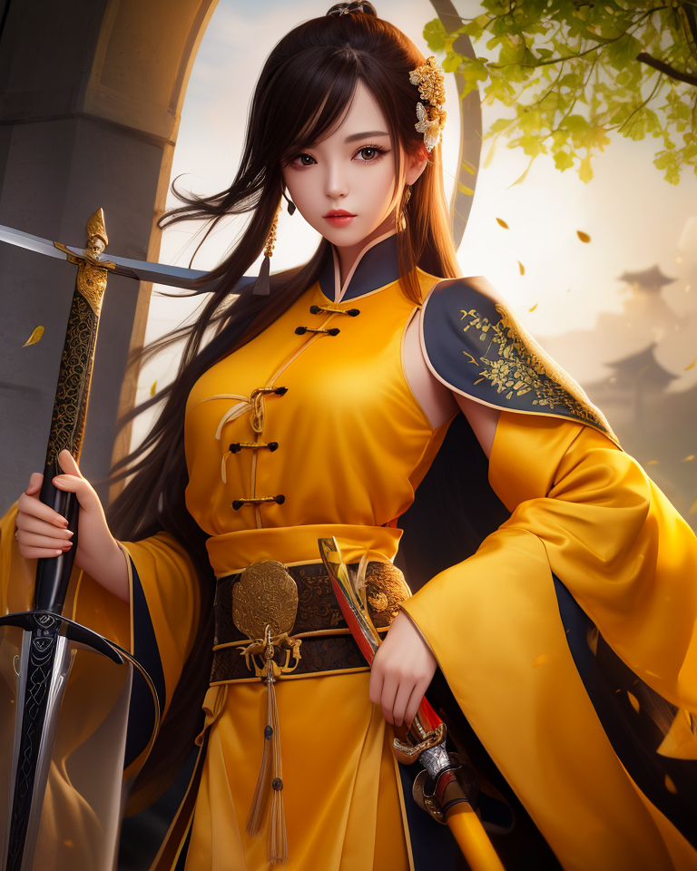 00265-1871545229-best quality, masterpiece, highres,1girl,beautiful face,holding a huge two-handed sword,chinese clothes,yellow Taoist robes,gink.png